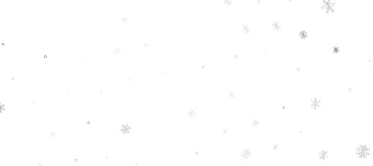 Christmas Card - Snowflakes Of Paper In Frame