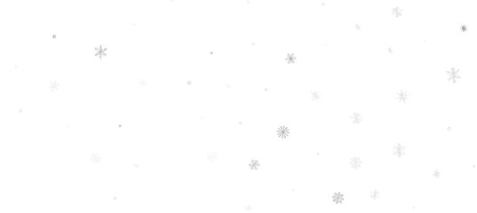 Christmas background design of snowflake and snow falling in the winter 3d illustration