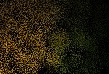 Dark Green, Yellow vector pattern with sharp lines.