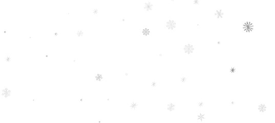The winter background, falling snowflakes