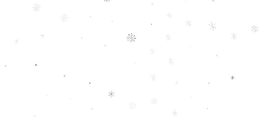 The winter background, falling snowflakes