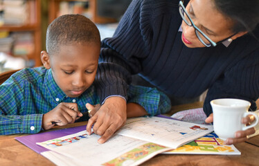 Candid Family Lifestyle Photos of Black Families Doing Everyday Home Activities