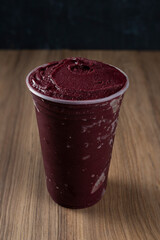 Cup of Brazilian Frozen A&ccedil;ai Berry