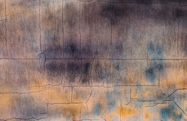 The brightly colored surface of a plastered wall, ,multi-colored pattern