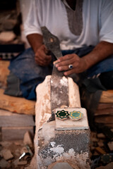 Mosaico Trabajo artesano de estilo árabe 