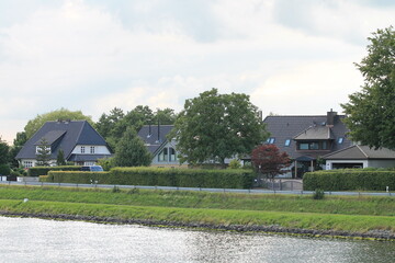 Kiel canal in Germany.