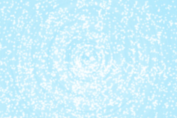 Niebiesko- biała ilustracja śniegu, śnieżny. © elisabeth3