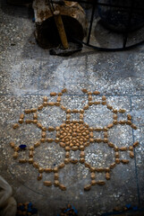 Mosaico Trabajo artesano de estilo árabe 