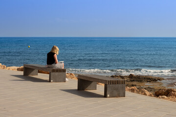 Vega Baja del Segura - Torrevieja - Playa del cura y las columnas.