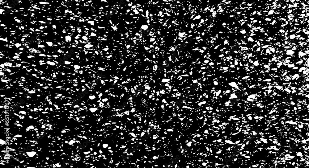 Aufkleber small uneven spots and particles of debris. abstract vector texture. distressed uneven background. g
