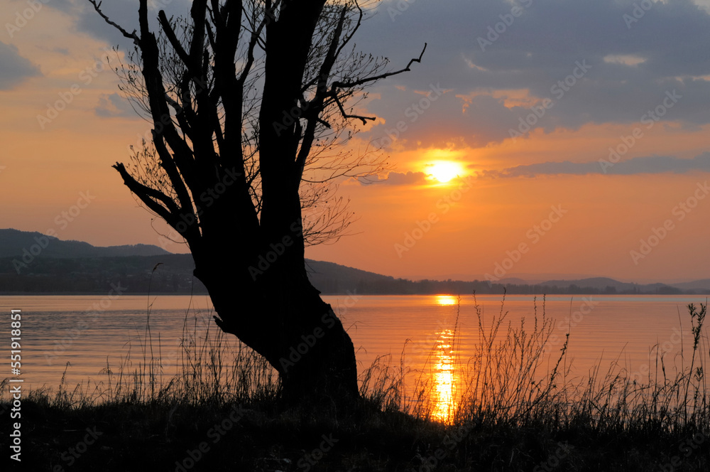 Canvas Prints sonnenuntergang am bodensee