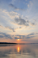 Sonnenuntergang am Bodensee