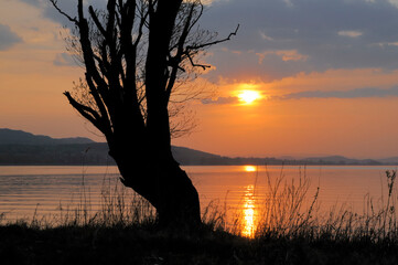 Sonnenuntergang am Bodensee