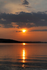 Sonnenuntergang am Bodensee