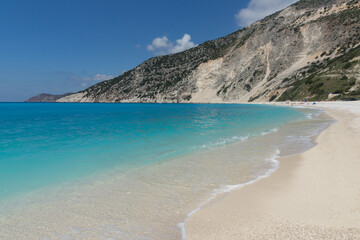 Amazing view of coastline of Kefalonia, Greece