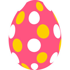 isolated easter egg flat style icon