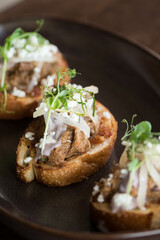 bruschetta appetizer