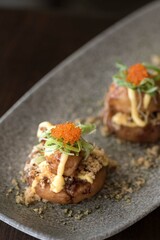 Restaurant appetizer