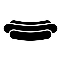 Illustraton of Hot Dog design Icon