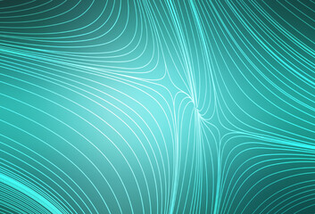 Light Green vector background with straight lines.