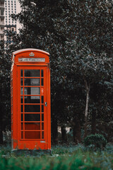 A forgotten phone booth