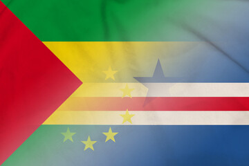 Sao Tome and Principe and Cape Verde state flag international relations CPV STP