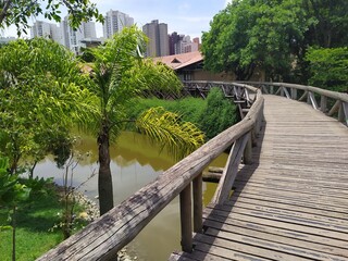 bridge over the river