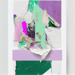 Abstract painting made with Generative AI