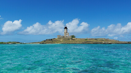 lighthouse in the Indian ocean