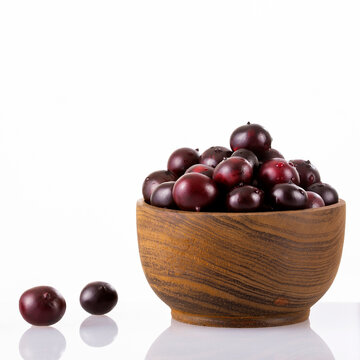 Tropical berry of the coastal corozo - Bactris guineensis