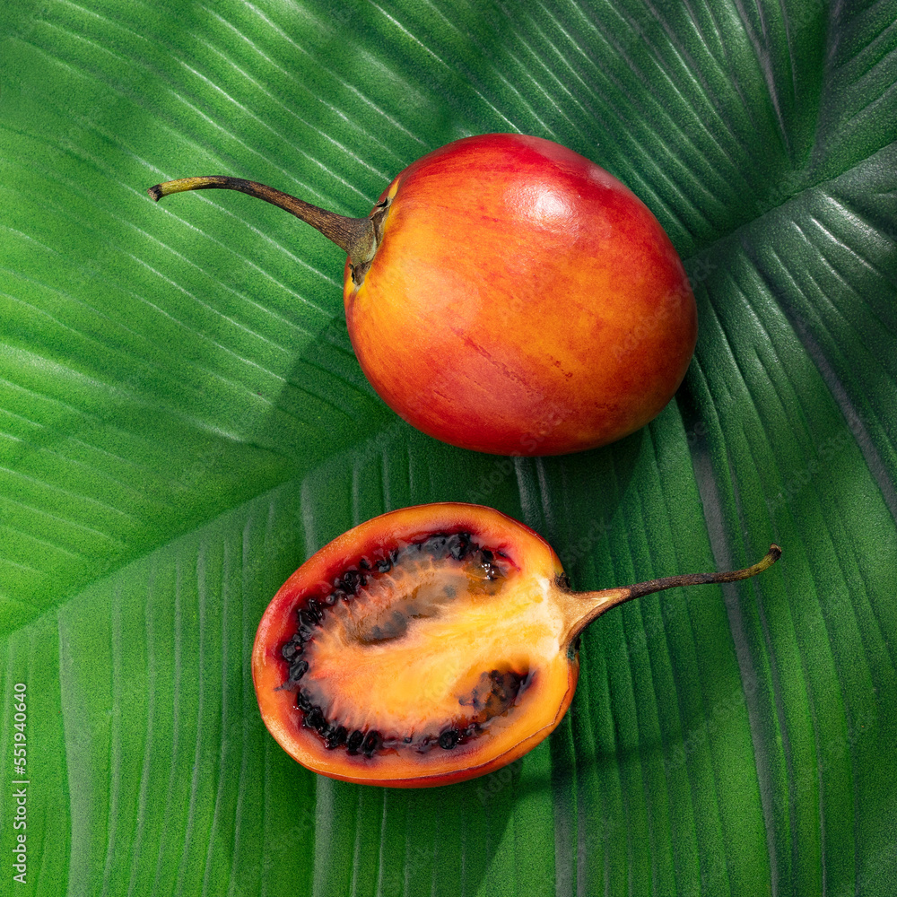 Canvas Prints Tamarillo graft blackberry fresh ripe organic - Solanum betaceum