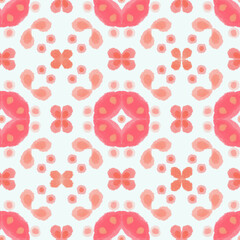 Ethnic traditional design pattern for background, carpet, wallpaper, clothing, wrapping, batik, fabric, vector illustration oriental geometric art tribe