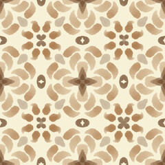 Ethnic traditional design pattern for background, carpet, wallpaper, clothing, wrapping, batik, fabric, vector illustration oriental geometric art tribe