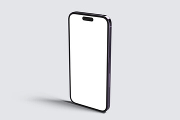 Smartphone Screen Blank Mockup