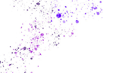 Abstract of splatter paint as background 