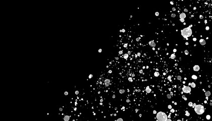 Abstract of ink splatter as background