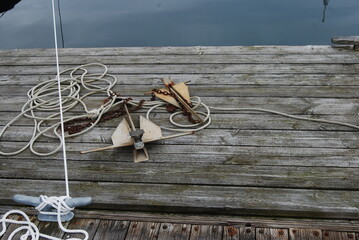 Anchors a Waiting at Dock