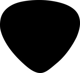 Pick Guitar icon design trendy on white background..eps