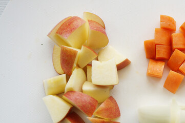 りんごとにんじん