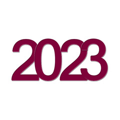 2023 background with viva magenta color