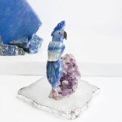 Natural Crystal Bird