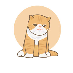 cute Cat cartoon vector art