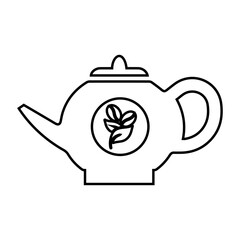 Coffee cattle, decaf, electric kettle icon