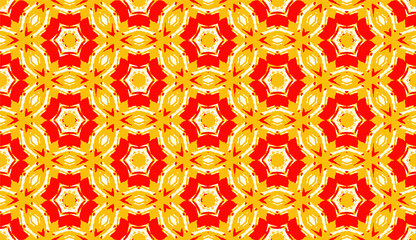 Abstract seamless pattern, seamless wallpaper, seamless background designed for use for interior,wallpaper,fabric,curtain,carpet,clothing,Batik,satin,background , illustration, Embroidery style.