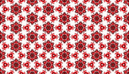 Abstract seamless pattern, seamless wallpaper, seamless background designed for use for interior,wallpaper,fabric,curtain,carpet,clothing,Batik,satin,background , illustration, Embroidery style.