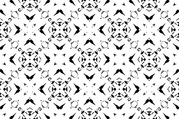 Abstract seamless pattern, seamless wallpaper, seamless background designed for use for interior,wallpaper,fabric,curtain,carpet,clothing,Batik,satin,background , illustration, Embroidery style.