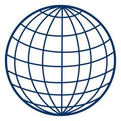 Globe illustration art