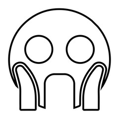 Oh, emoji, surprise icon