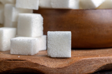 Refined white beet sugar, cubes