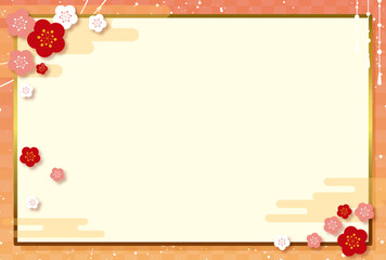 迎春ポストカード 